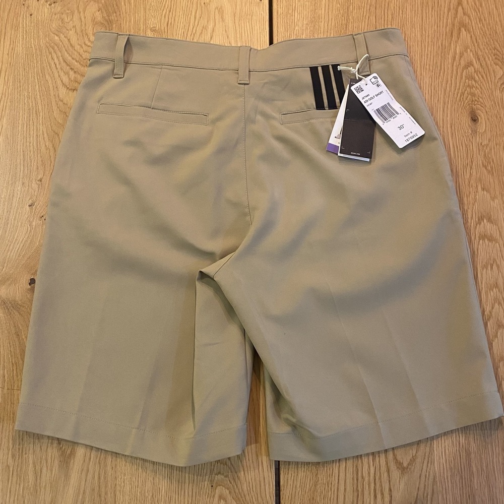 Adidas‎ Golf Shorts Performance Men's Chino Beige Inseam 9" New NWT Size 30 - Picture 8 of 9